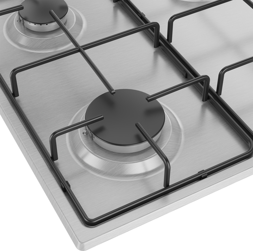 Beko HIBG64120SX 61 cm Gas Hob - Stainless Steel - image 5