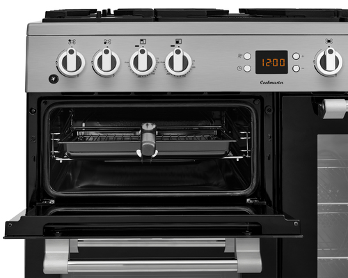 Leisure CK90F530X 90cm Wide Cookmaster Dual Fuel Range Cooker in Stain - image 5