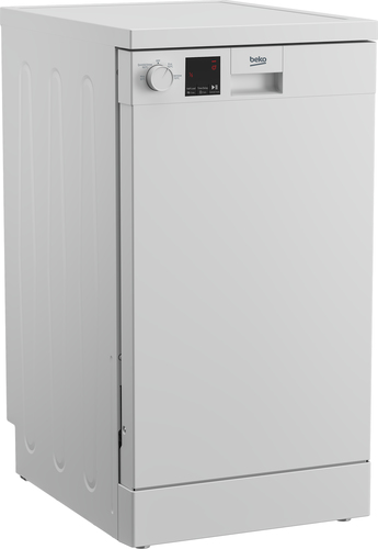 Beko DVS04X20W Slimline Dishwasher - White - image 2