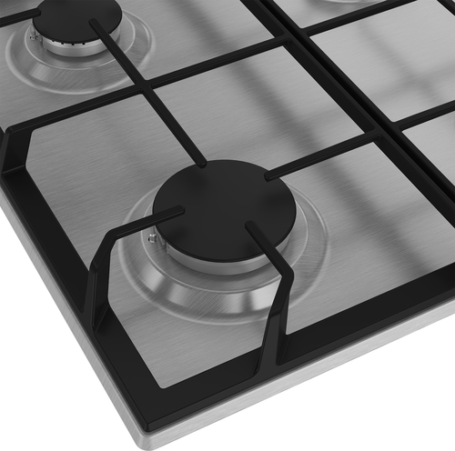 Beko HIBG64125SX 61 cm Gas Hob - Stainless Steel - image 2