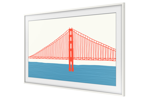 Samsung The Frame lijst 85 inch Wit, afbeelding 2
