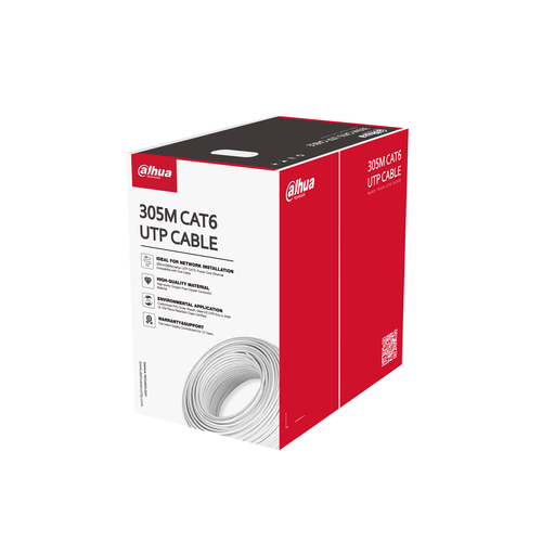 Dahua Technology DH-PFM920I-6UN-C сетевой кабель Белый 305 m Cat6 U/UTP (UTP)