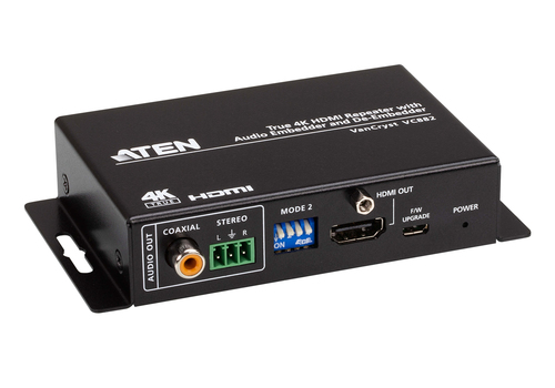 ATEN True 4K HDMI Repeater with Audio Embedder and De-Embedder – image 4