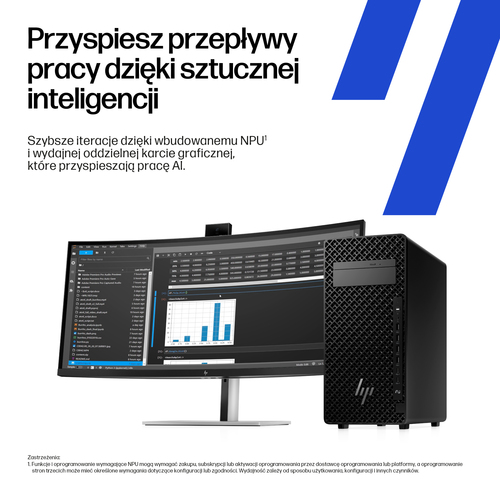 HP Inc. Stacja robocza Z2 Tower G1i U9-285 1TB/32GB/W11P      A40S7ET