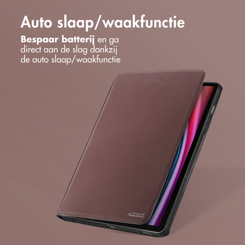 Accezz Classic Tablet Case Samsung Galaxy Tab S10 Plus / Tab S9 Plus / Tab S9 Plus FE  - Bruin, afbeelding 7