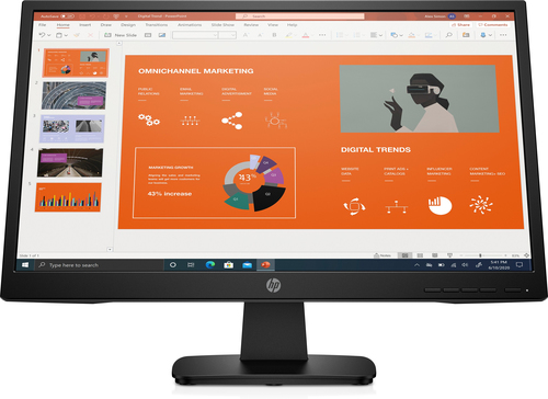 Monitor HP P22va G4 22" FHD Resolución 1920x1080 Panel VA - 453D2AA
