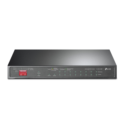 TL-SG1210MP TP LINK SWITCH DE ESCRITORIO  GIGABIT DE 10 PUERTOS CON POE