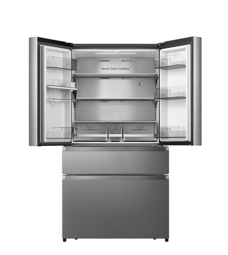 Hisense RF749N4SWSE American Fridge Freezer in Stainless Steel with Wa - image 5