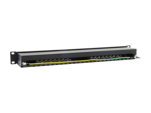 Equip Patchpanel 16x RJ45 Cat6 19" 1HE zwart, afbeelding 2
