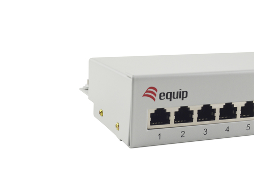Equip Patchpanel 12x RJ45 Cat6 Desktop grijs, afbeelding 4