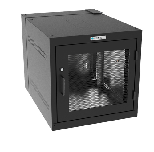 Vertiv GL24WDM-B-00 rack cabinet 11U Wall mounted rack Black