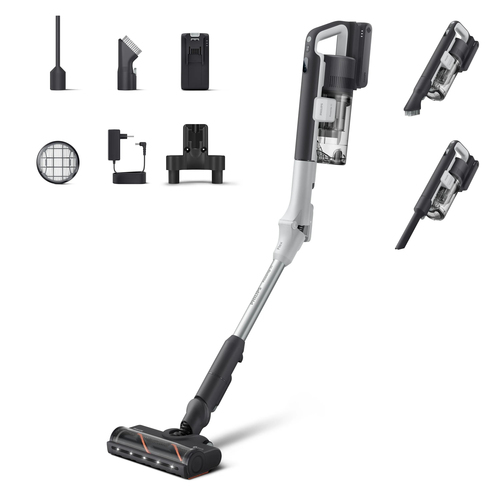 Philips XC3213/10 stick vacuum/electric broom Battery Dry HEPA Bagless Black – image 1