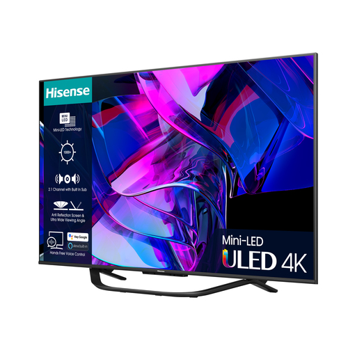 Hisense 55U7KQ 139.7 cm (55") 4K Ultra HD Smart TV Wi-Fi Black 500 cd/m² – image 9