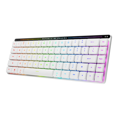 Asus Rog Falchion RX Low Profile 65% Wireless Aura Rgb Keyboard - Rog RX Red Switches - White - UK Layout - 90MP03EC-BKEA10 - image 2