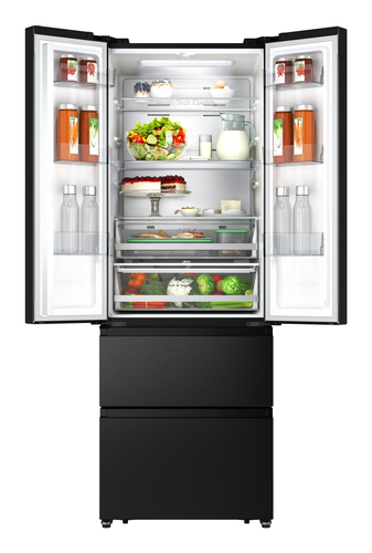 Hisense PureFlat RF632N4AFE2 Fridge Freezer - Black Stainless Steel, Stainless Steel - image 2