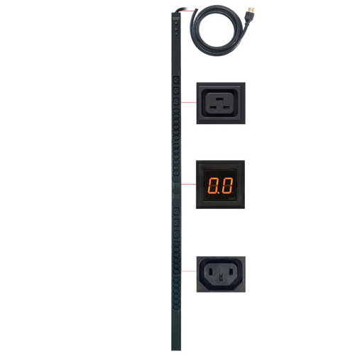 CyberPower PDU30MVHVT30F power distribution unit (PDU) 30 AC outlet(s) 0U Black