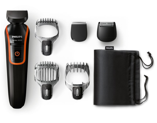 Philips MULTIGROOM Series 3000 QG3347/15 body groomer/shaver Black