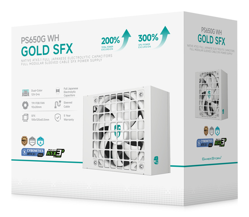 Gamer Storm PS650G WH – image 6