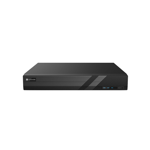 MTD081F0012 DVR MOTOROLA MTD081F0012 / 8 CANALES / 4 CANALES IPC ADICIONALES / 5MP FULL HD DE 1080P / ANALITICOS / H265 / H264 / MJPEG / SATA X1 / E- SATA X 1 / POS 4 CANALES / CYBERSEGURIDAD GDRP MTD081F0012