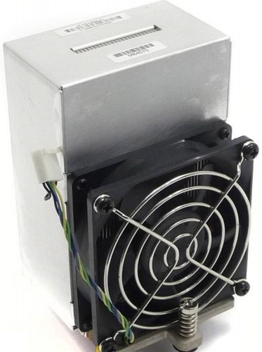 HP 439071-001 computer cooling system Processor Cooler Black, Silver
