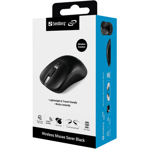 Sandberg Wireless Mouse Saver Black – image 6