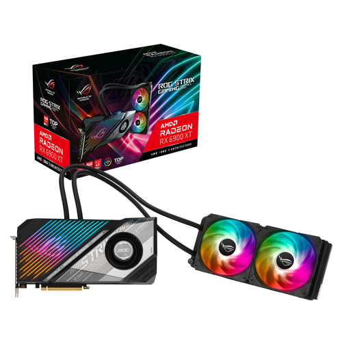 Specs Asus Rog Strix Lc Rx6900xt T16g Gaming Amd Radeon Rx 6900 Xt 16 Gb Gddr6 Graphics Cards 90yv0gf1 M0nm00