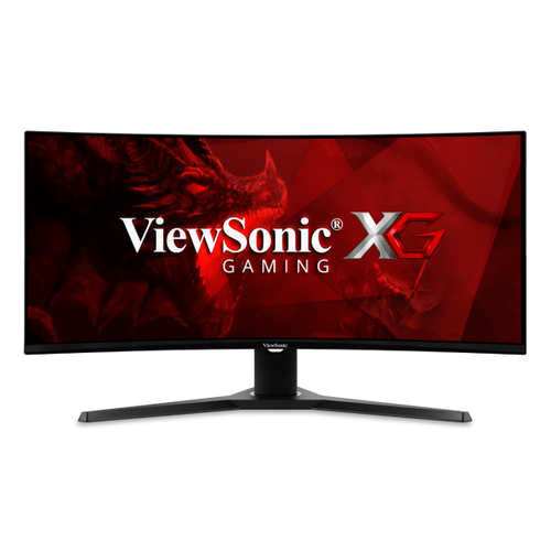 VX3418-2KPC MONITOR LED VIEWSONIC GAMER 34 PULGADAS 219/ WQHD 3440X1440P / HDMI 20/ DISPLAY PORT/ FREESYNC PREMIUM/ CURVO 1500R / 144 HZ / 1 MS / 3 AOS DE GARANTIA VX3418-2KPC