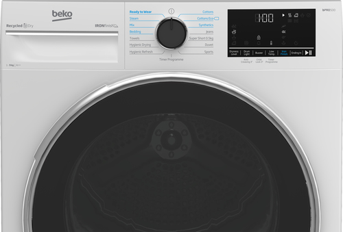 Beko B5T4923IW 9kg Heat Pump Tumble Dryer with IronFinish™ – image 4