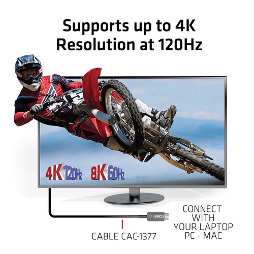 Club 3D Ultra High Speed AOC HDMI 2.1 gecertificeerde unidirectioneel kabel male-male, afbeelding 5
