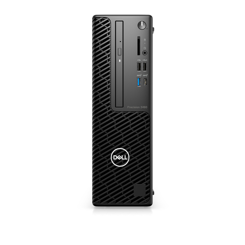 DELL Precision 3460 Intel® Core™ i5 i5-12500 8 GB DDR5-SDRAM 256 GB Твердотельный накопитель (SSD) Windows 10 Pro SFF Pаб. станция Черный