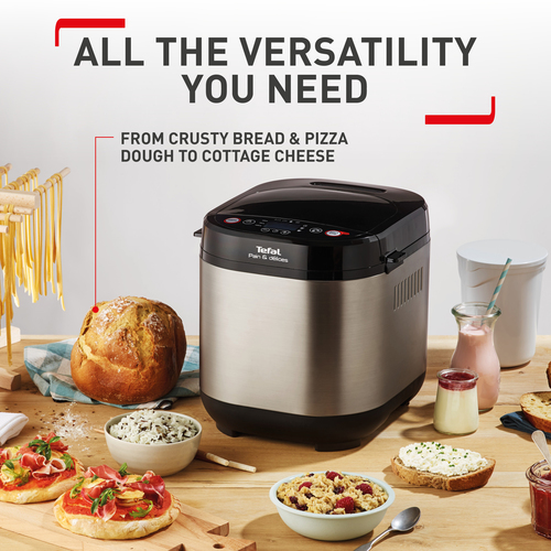 Tefal Pain & Delices PF240E40 Breadmaker - Silver & Black - image 2