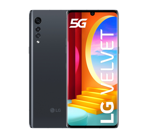 LG Velvet 17.3 cm (6.8") Android 10 5G USB Type-C 6 GB 128 GB 4300 mAh Grey
