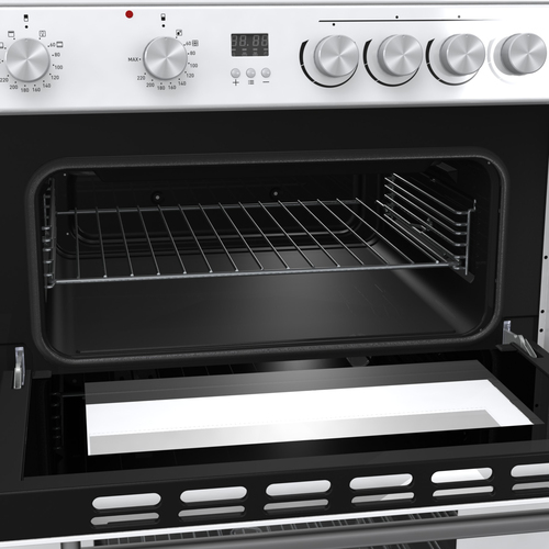 Hisense HDE3211BWUK Double Oven Electric Cooker with Ceramic Hob - White - A+/A Rated, White - image 8