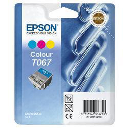 Epson T067040 ink cartridge 1 pc(s) Original Cyan, Magenta, Yellow