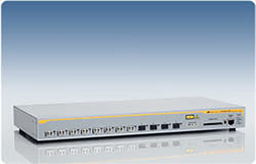 Allied Telesis 1000SX/LC x 8 ports managed Gigabit Ethernet switch w/ 4 SFP bays