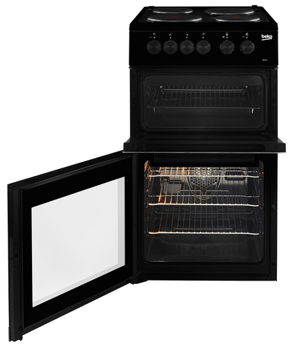 Beko KD533AK 50cm Twin Cavity Electric Cooker – image 2