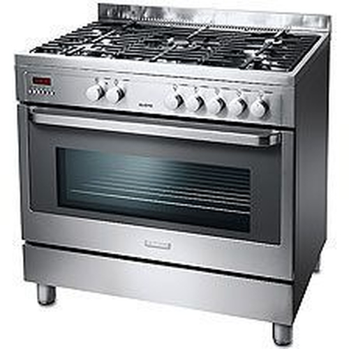 Electrolux EKM90450X cooker Freestanding cooker Electric Gas Stainless steel