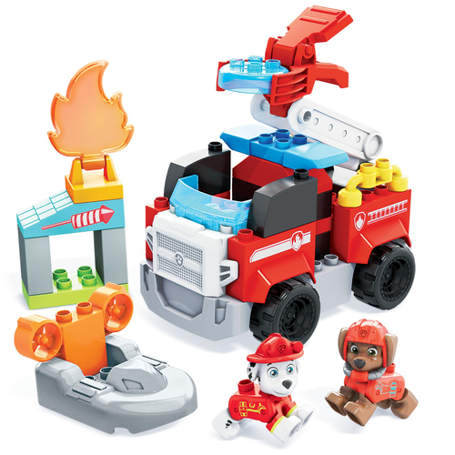 MEGA BLOKS Paw Patrol Marshall'S City Fire Rescue