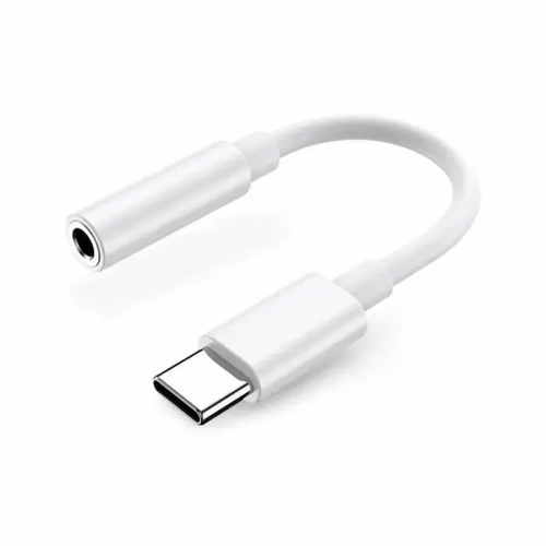 GRE8T CONNECTOR USB-C TO 3.5 B2B ljudkabel 3,5mm USB Type-C Vit