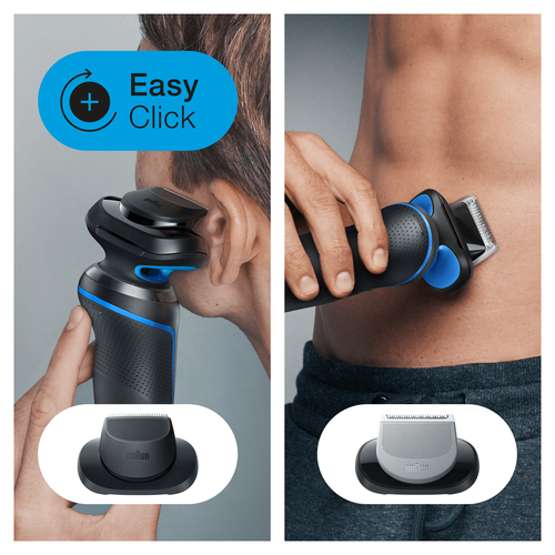 Braun Series 5 50-B1620s Foil shaver Trimmer Blue – image 9