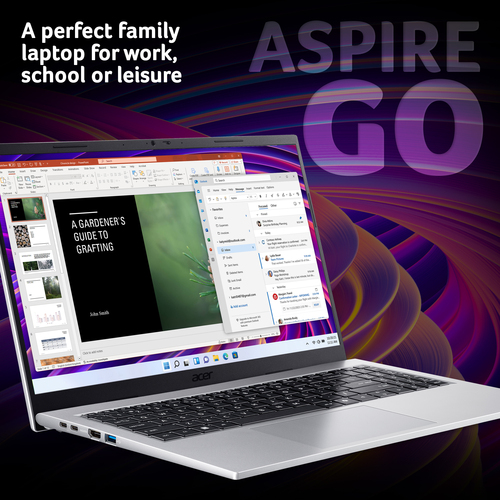 Acer Aspire Go 15 15.6" Laptop – Intel Core 5, 8GB RAM, 512GB SSD thumbnail 2