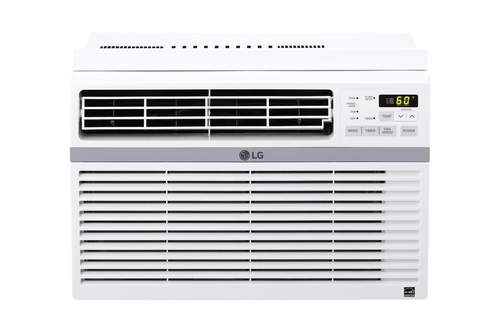 Aire Acondicionado LG Tipo Ventana Enfriamiento 8000 BTU/h Temporizador Color Blanco W081CE - W081CE