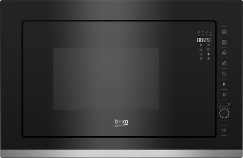 Micro-ondes encastrable 900W 25L Gris/Inox - BEKO - BMGB25332BG 