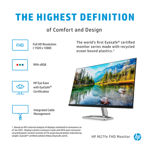 hp m27fe monitor review