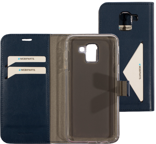 Mobiparts Classic Wallet Case Samsung Galaxy J6 (2018) Blue