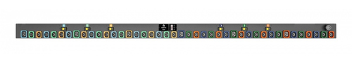 Vertiv Geist MN01D5W1-42PZ63-3TL56A0A10-S-A power distribution unit (PDU) 36 AC outlet(s) 0U Black