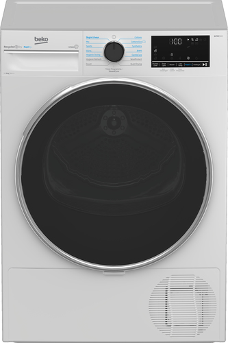 Beko B5T4824RW Wäschetrockner Freistehend Frontlader 8 kg A+++ Weiß