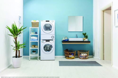Candy Smart Pro CSOEC10DE Wifi Connected 10Kg Condenser Tumble Dryer - White - B Rated, White - image 2