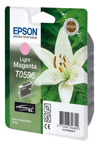 Epson Lily Singlepack Light Magenta T0596 UltraChrome K3