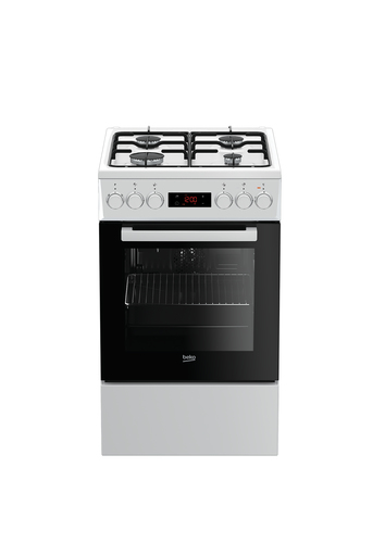 Beko FSE52321DWD cooker Freestanding cooker Gas White